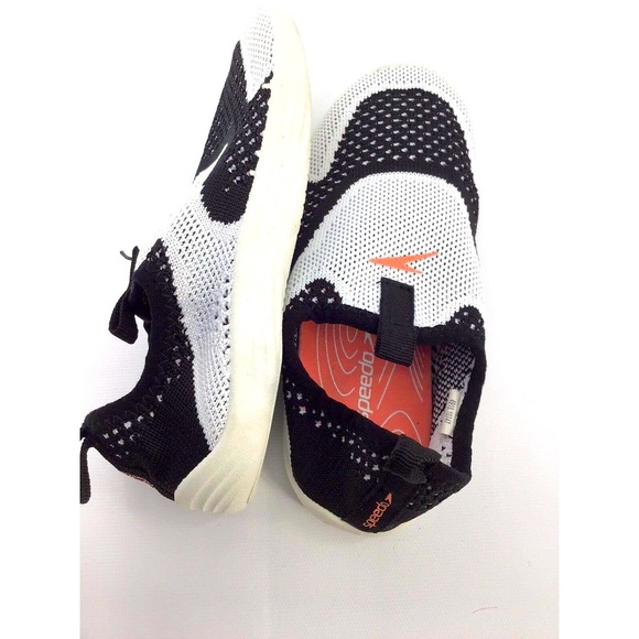 Speedo Kids Junior Surf Strider Water Shoes White/Black Size Small 11-12 - Picture 2 of 12